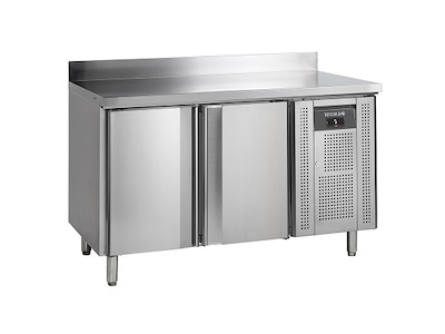 Mostrador refrigerado 2 puertas con borde trasero GN1/1 190 ltr