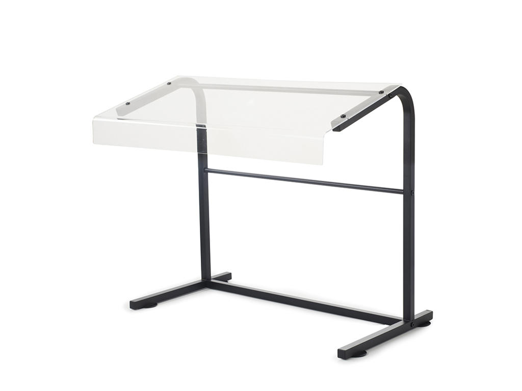 Buffet Soporte 67x56 cm Mate negro metal En Escena
