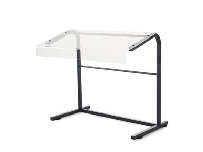 Buffet Soporte 67x56 cm Mate negro metal En Escena