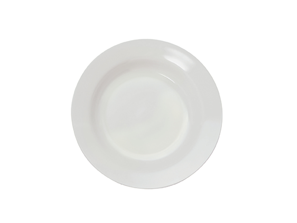 Plato Melamina Profundo Blanco 20 Cm