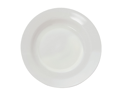 Plato Melamina Profundo Blanco 20 Cm