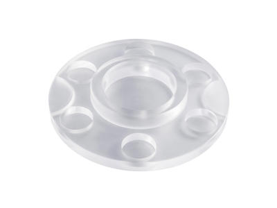 Bandeja para caviar 28 cm Transparente Mealplak