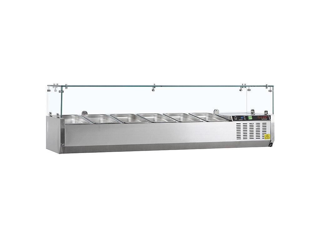 Soporte de refrigeración con metal 1500x395x425mm