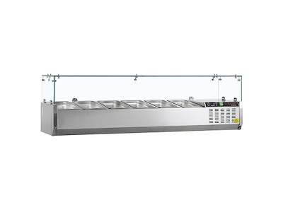 Soporte de refrigeración con metal 1500x395x425mm