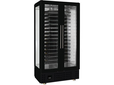 Refrigerador de vino CombiSteel 2 Puertas 120 L +4/+14 °C