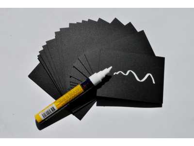 Etiqueta de precio A8 paquete de 20 piezas + 1 marcador blanco