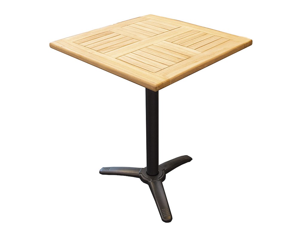 Zederkof Cuadrado tapa de mesa de teca 70x70