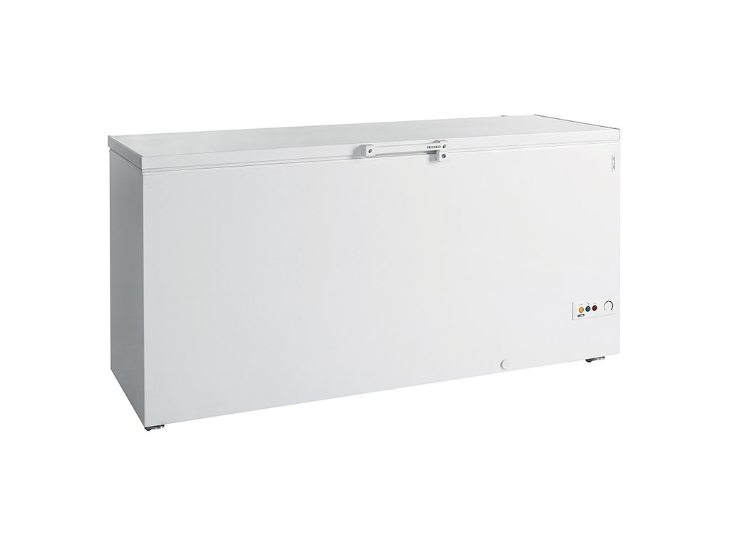 Congelador horizontal 553 ltr Blanco con ruedas y cerradura