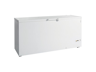Congelador horizontal 553 ltr Blanco con ruedas y cerradura