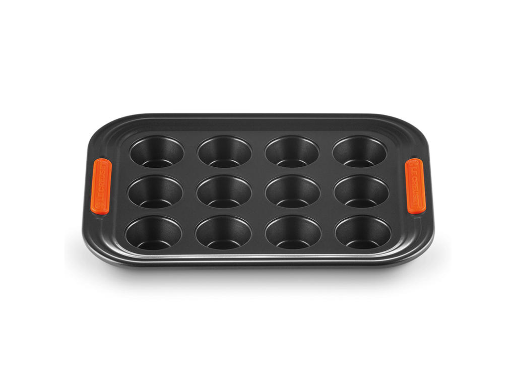 Molde para muffins de metal 30x22cm - 12 huecos