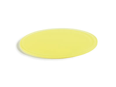 Bandeja Redonda para campana 23 cm Amarillo Mealplak
