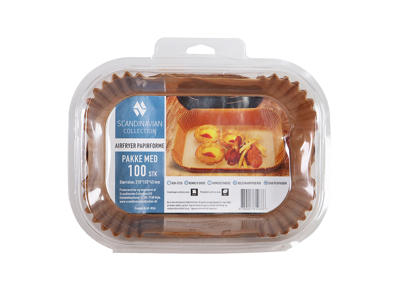 Formas de papel para Airfryer 22x15 cm 100 pcs.