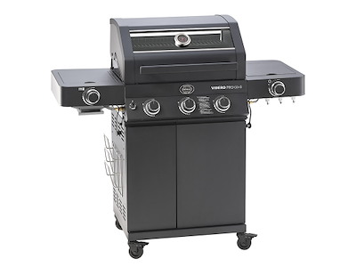 Gasgrill Pro G3-S 17000 vatios Negro