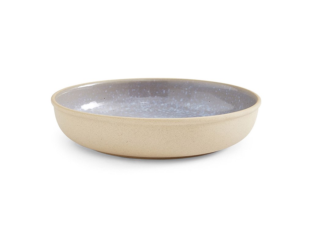 Skål Lav Ø22,2cm Minerals Lyseblå