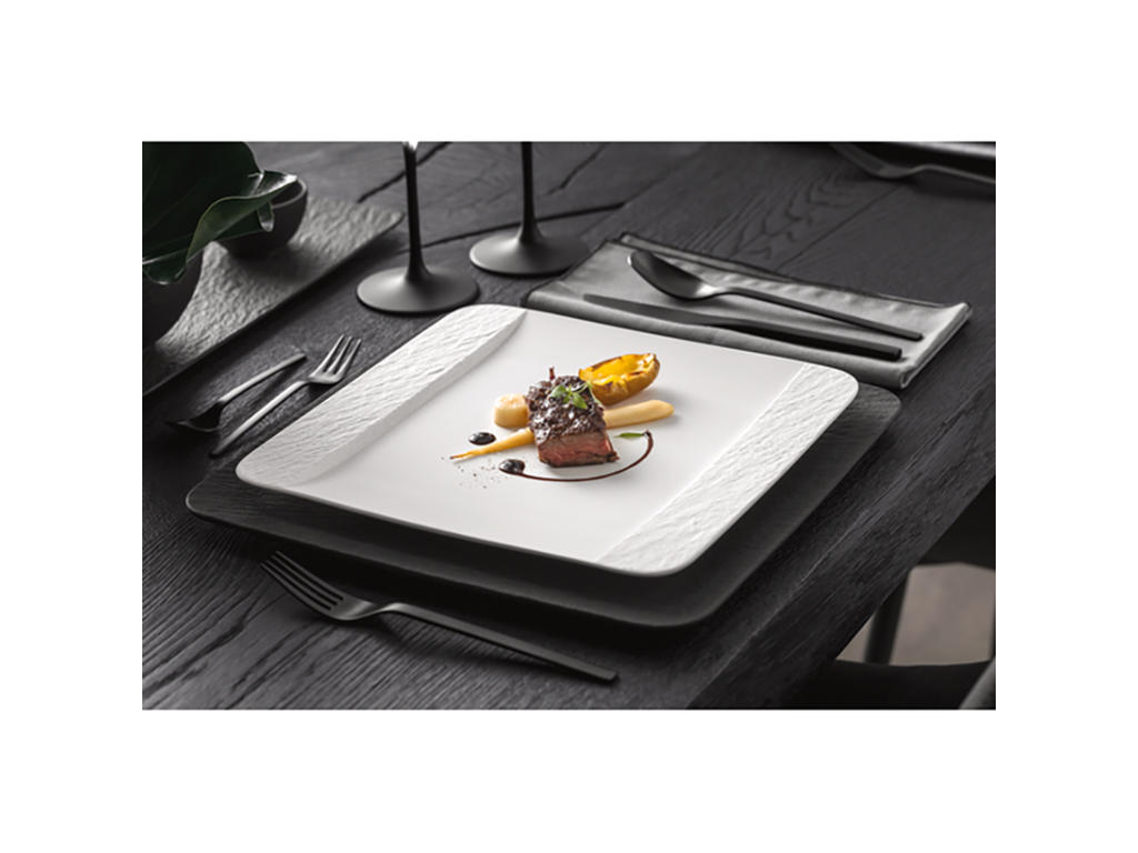 El plato The Rock blanco 280x280