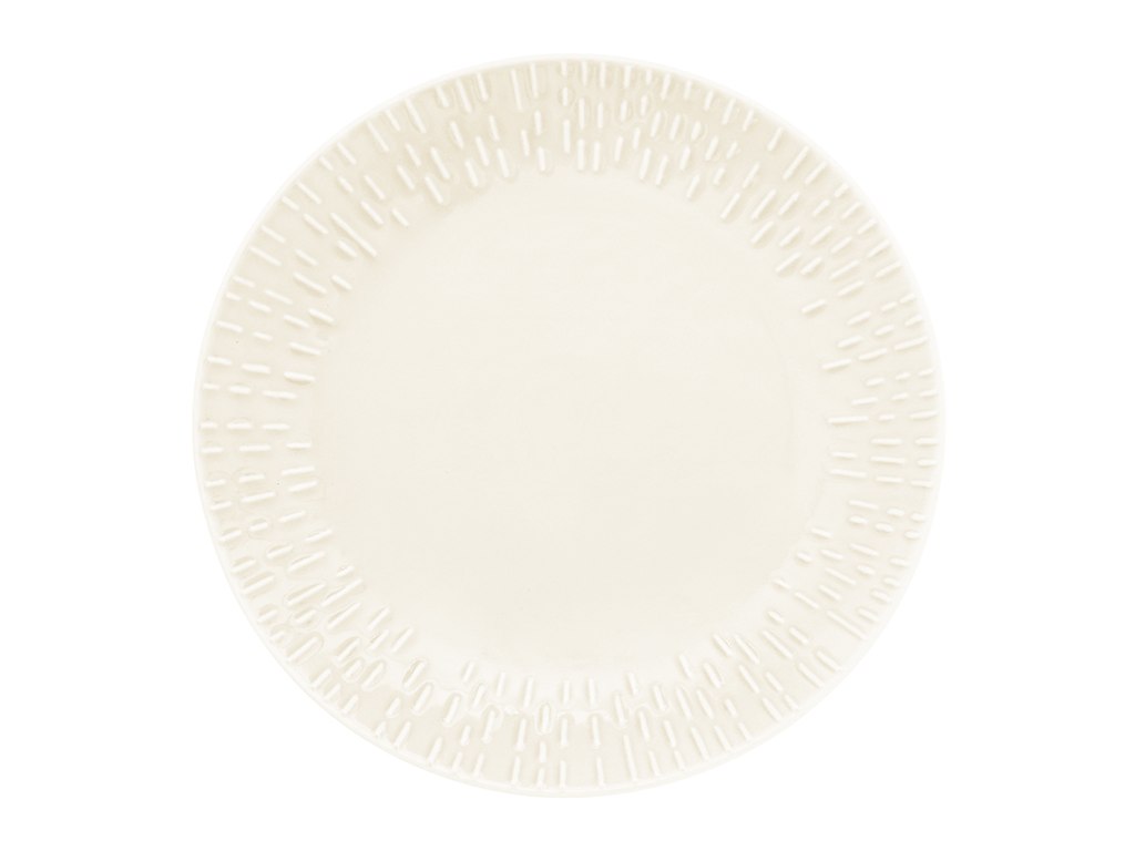 Tallerken 21 cm Confetti Vanilla