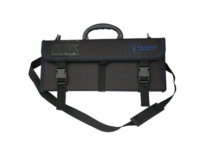 Carpeta de rodillo sin contenido, 11 compartimentos, HWL, Negro