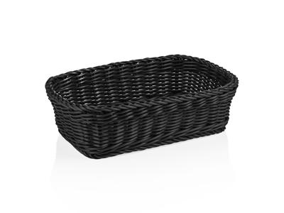 Cesta de pan Negra 31x21x9 cm Weaver Pro