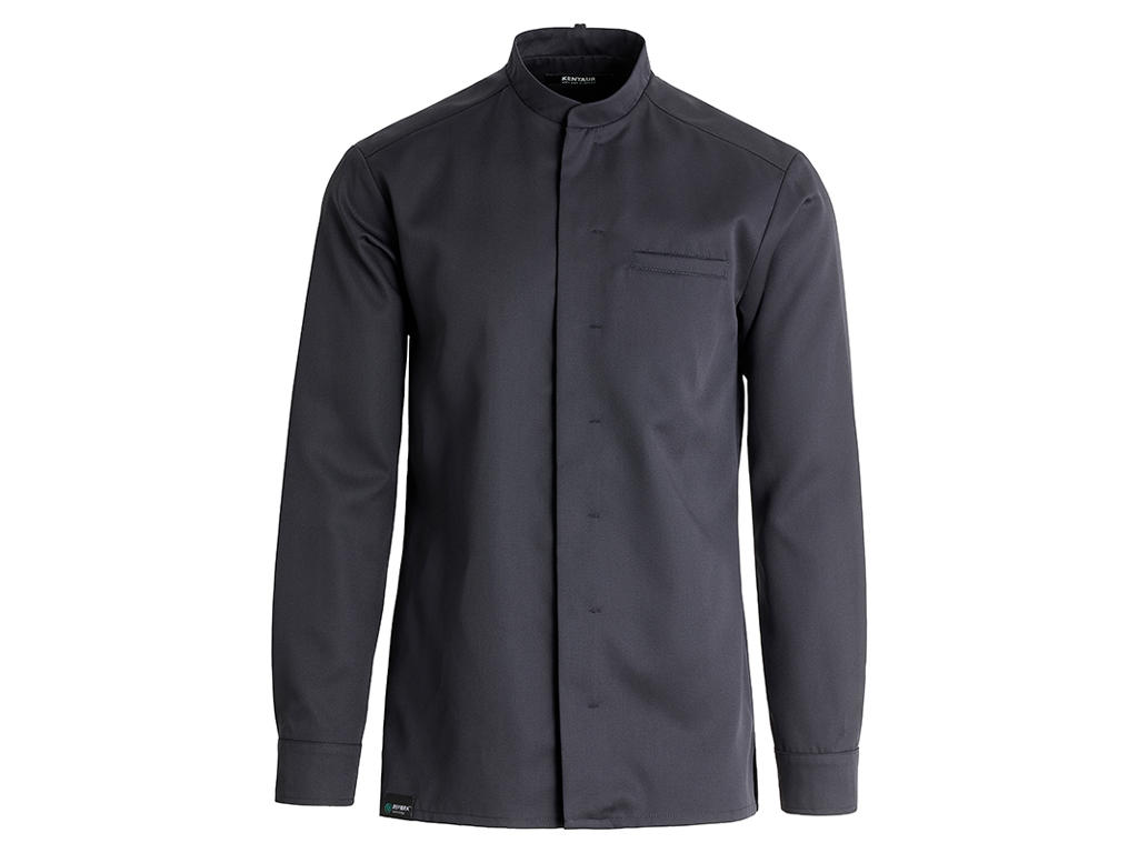 Kentauer Chaqueta de Chef Refibra Negra
