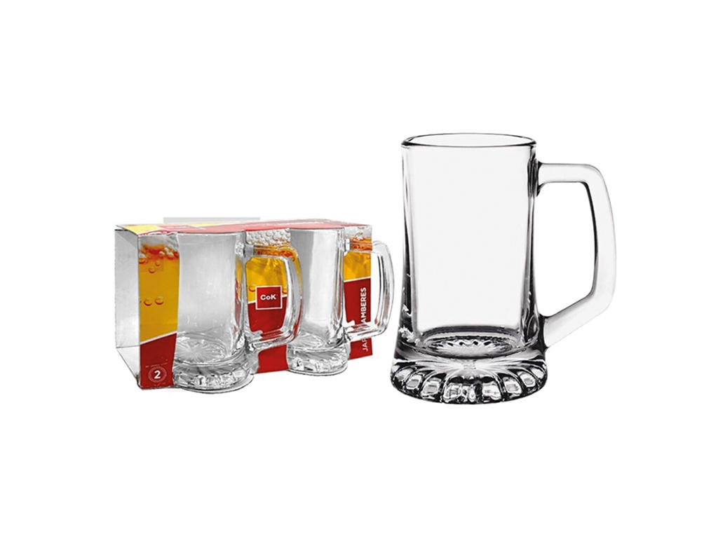 Vaso de cerveza 38 cl 2-Pack
