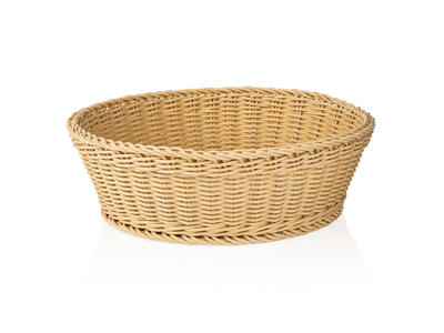 Cesta de pan Luz Beige  42 cm H12 cm Tejer