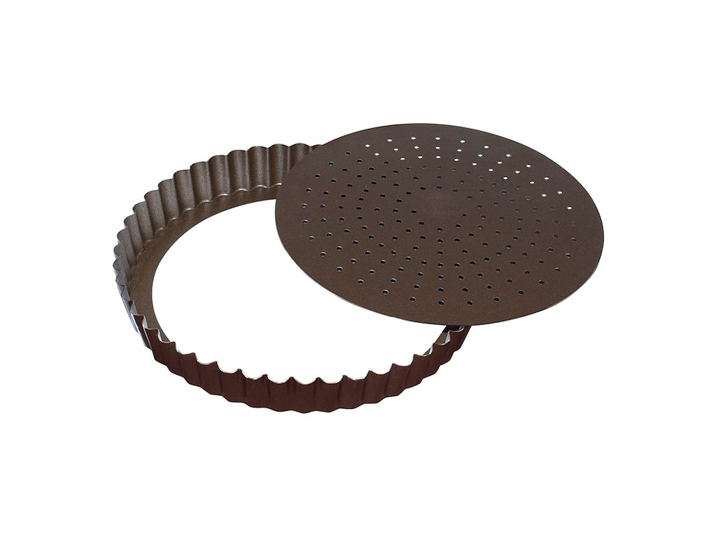 Molde para tarta antiadherente perf. con fondo suelto 30