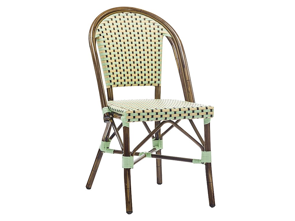 Silla de café Zederkof Ellis en mimbre