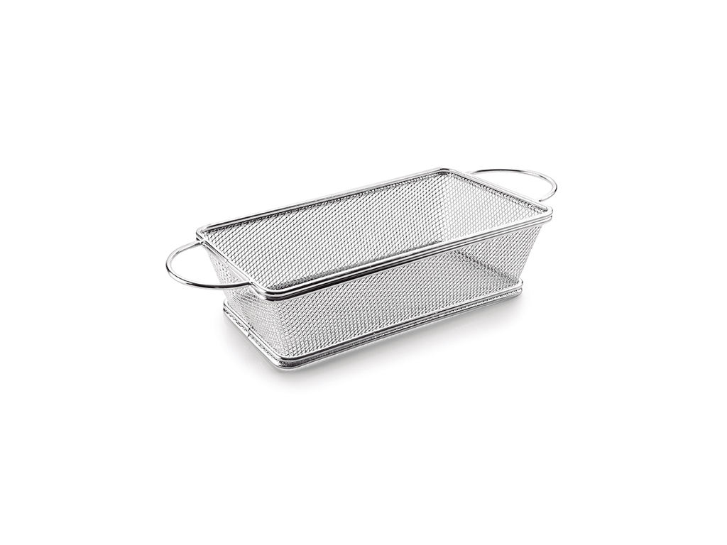 Cesta de fritura Mini rectángulo 21x11 cm RF - 2 asas