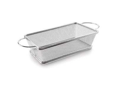 Cesta de fritura Mini rectángulo 21x11 cm RF - 2 asas
