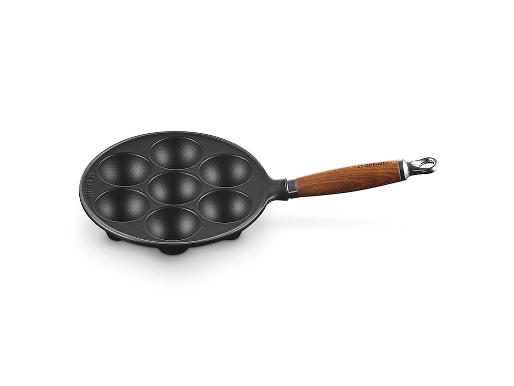 Sartén para æbleskiver 20 cm 7 huecos Le Creuset