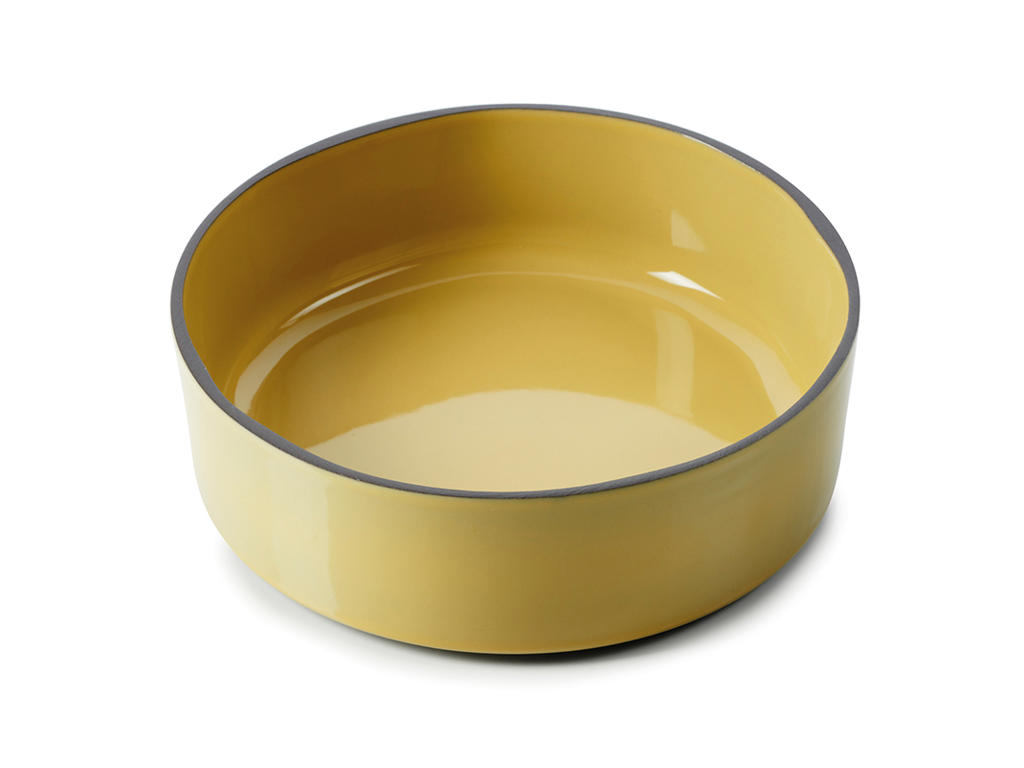 Plato 17 cm Amarillo Caractere