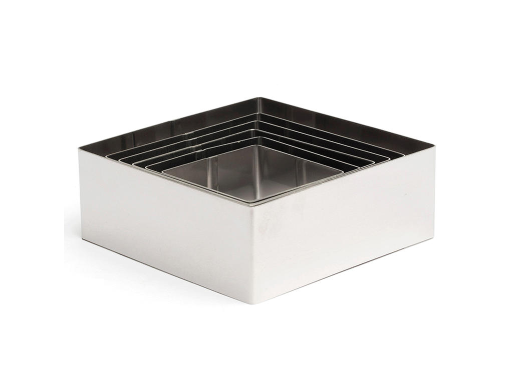 Juego de moldes Cuadrado 6 piezas Comas