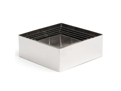 Juego de moldes Cuadrado 6 piezas Comas