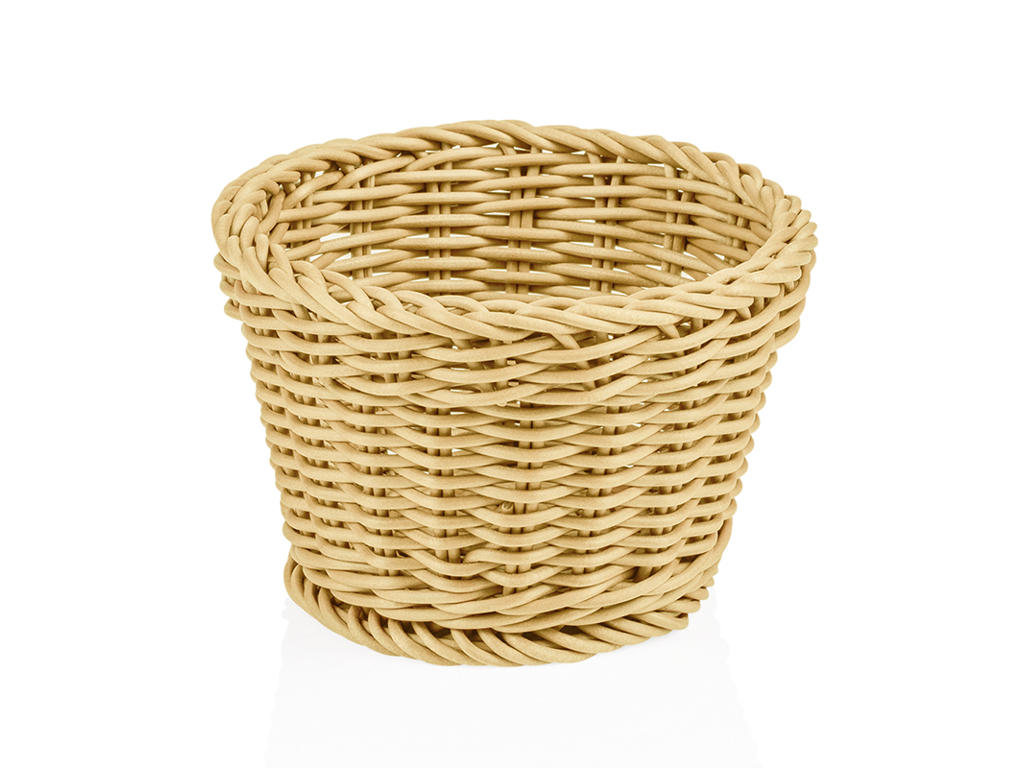 Cesta de pan Luz Beige 13 cm H10 cm Tejedor