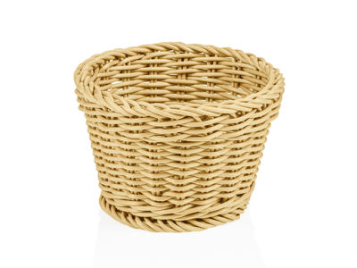 Cesta de pan Luz Beige 13 cm H10 cm Tejedor