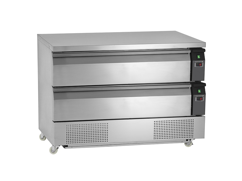 Mesa de refrigeración/congelación con 2 cajones GN3/1