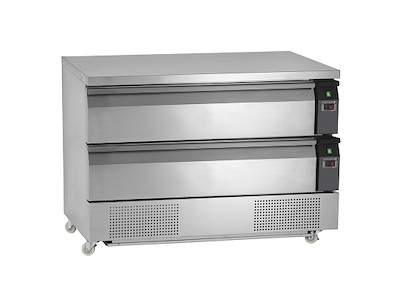 Mesa de refrigeración/congelación con 2 cajones GN3/1