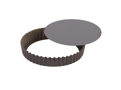 Molde para tarta antiadherente con fondo desmontable 22x2,5cm