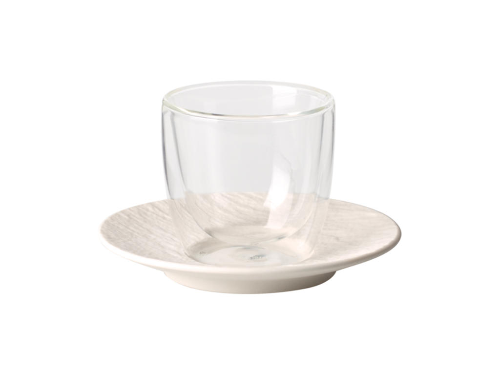 La roca plato hondo blanco 12 cm