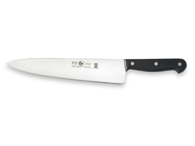 Cuchillo de cocina - Acero inoxidable - Negro - 250mm - 240g