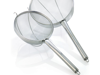 Prof. tamiz, acero inoxidable 34 cm con inserto