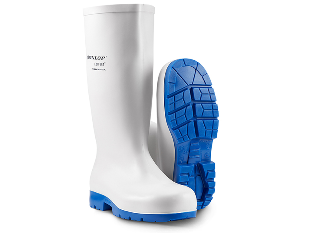 Bota de goma Dunlop Classic Blanca