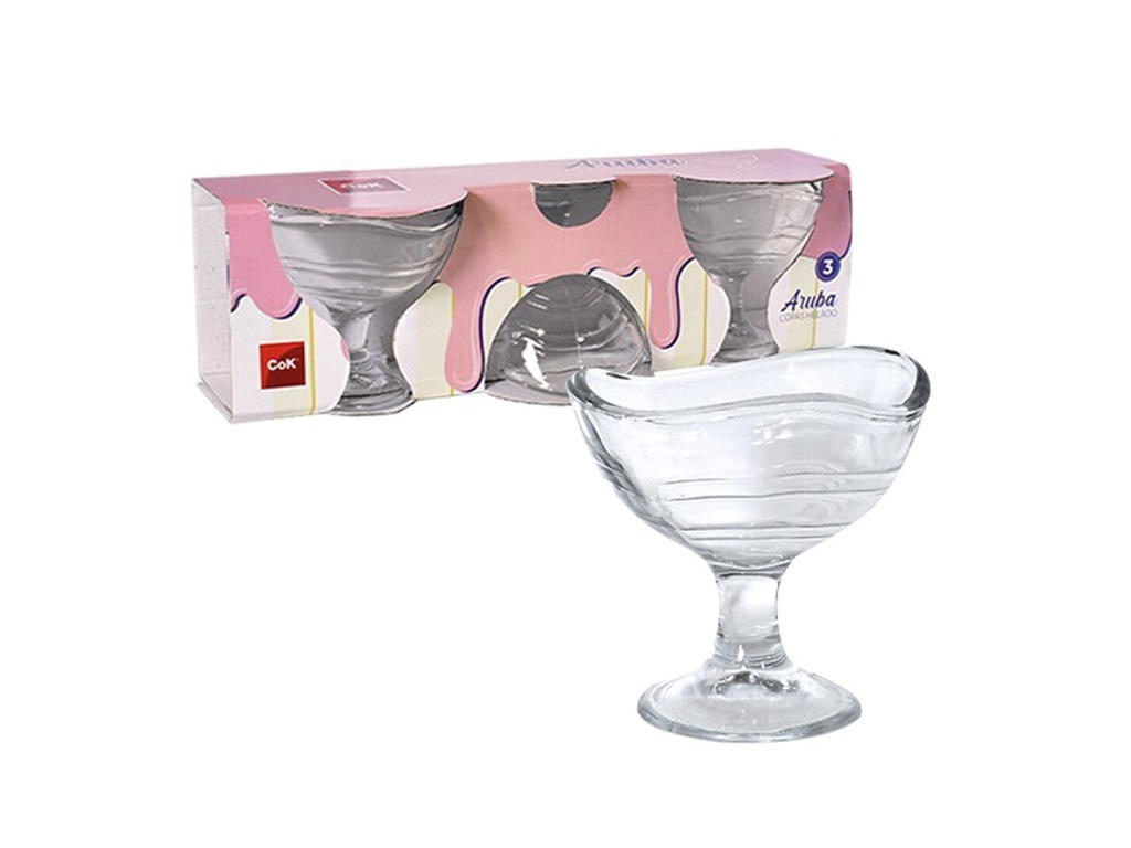 Tarro de porciones 16 cl 3-pack Aruba