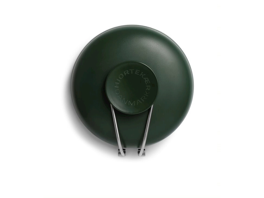 Wally verde colgado en la pared balanza de cocina digital