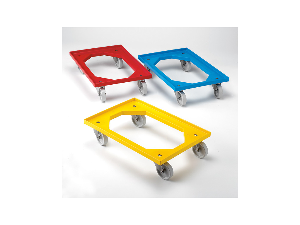 Traller rojo 1/4 euro medida Acero inoxidable Tenedores