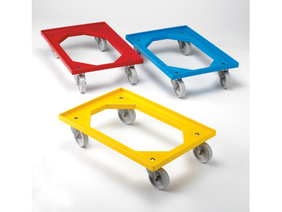 Traller rojo 1/4 euro medida Acero inoxidable Tenedores