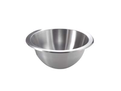 Bol de batir de acero inoxidable 35 cm 10 L.