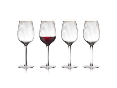 Vaso Vino Tinto Palermo Oro 40 cl 4 pcs.