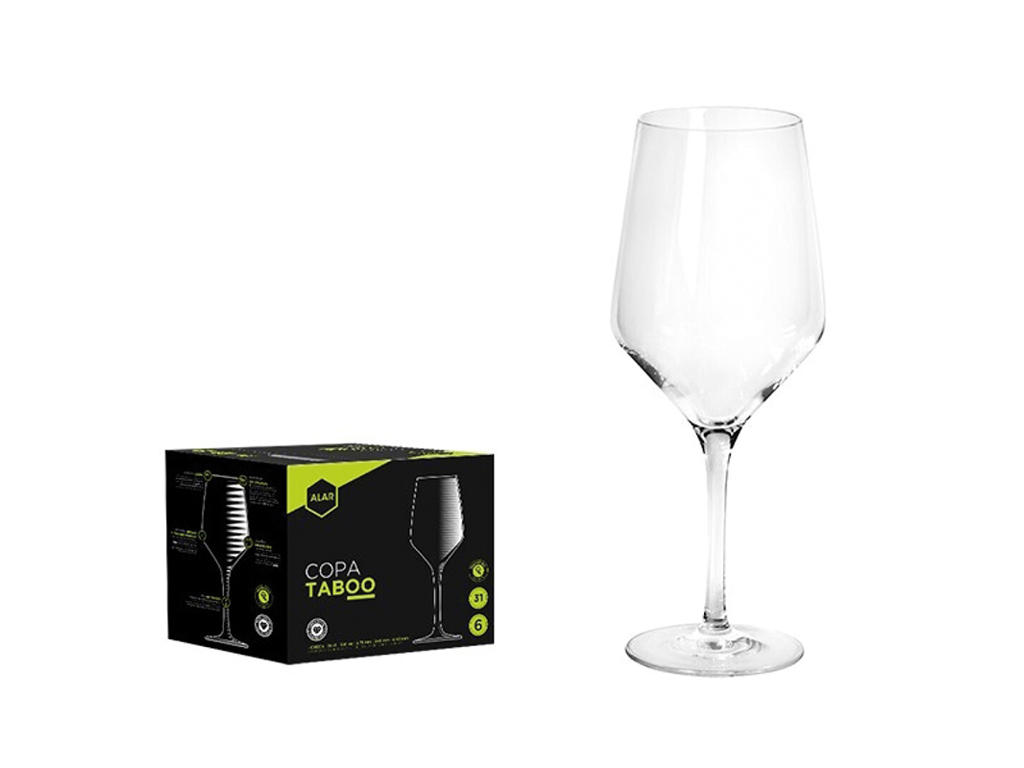 Vaso Vino Blanco 31 cl Taboo
