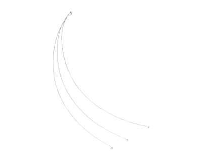 Hilo de queso para cortador de queso 25x18x2 cm 3 uds.